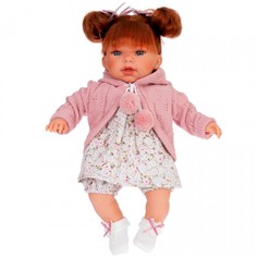 Куклы и одежда для кукол Munecas Antonio Juan Кукла Жозефа в розовом озвученная 37 см