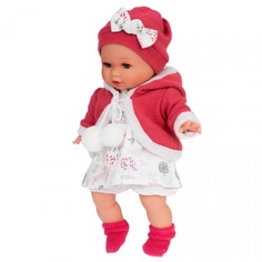 Куклы и одежда для кукол Munecas Antonio Juan Кукла Инесса в коралловом озвученная 30 см