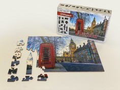Пазлы Нескучные Игры Деревянный пазл Citypuzzles Лондон