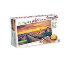 Деревянные игрушки Деревянная игрушка Нескучные Игры Фигурный пазл Travel Collection - Прованс Франция (135 деталей)