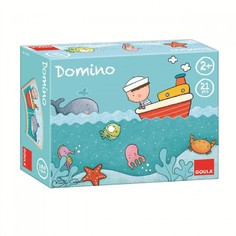 Деревянные игрушки Деревянная игрушка Goula Домино Море