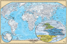 Пазлы Геоцентр Карта-пазл Большой пазл мира по странам