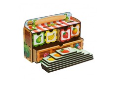 Деревянные игрушки Деревянная игрушка Ань-Янь Комодик Счет 2