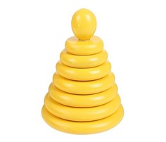 Деревянные игрушки Деревянная игрушка RNToys Пирамидка (8 деталей)