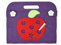 Игры для малышей Смайл Декор Сумка-игралка Овощи,фрукты и ягоды
