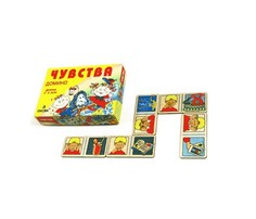 Деревянные игрушки Деревянная игрушка Оксва Домино Чувства