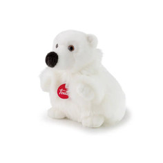Мягкие игрушки Мягкая игрушка Trudi Белый медведь - пушистик 16x20x20 см