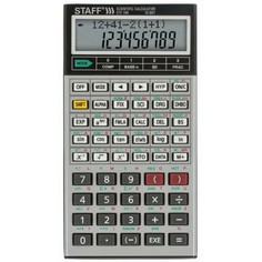 Канцелярия Staff Калькулятор инженерный двухстрочный STF-169 242 функции 10+2 разрядов