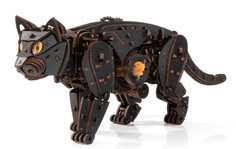 Деревянные игрушки Деревянная игрушка Eco Wood Art Конструктор 3D Кот Кошка