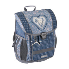 Школьные рюкзаки ErichKrause Ученический ранец с пластиковым дном ErgoLine Lacey Heart 16 л