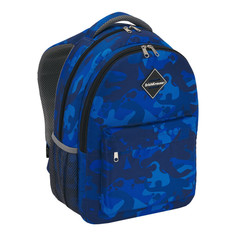 Школьные рюкзаки ErichKrause Ученический рюкзак с двумя отделениями и грудной перемычкой EasyLine Sea Camo 20 л