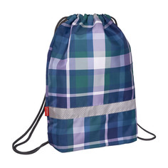 Мешки для обуви ErichKrause Мешок для обуви с боковым карманом Forest Tartan 500х410 мм