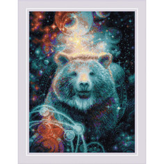 Наборы для вышивания Riolis Набор для вышивания Сотвори сама Большая медведица 40х30 см Риолис