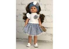 Куклы и одежда для кукол Lamagik S.L. Кукла Нэни темноволосая с повязкой 42 см