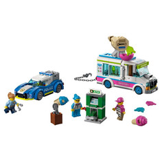 Конструктор Lego City 60314 Лего Город Погоня полиции за грузовиком с морожены