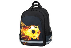 Школьные рюкзаки Пифагор Рюкзак School для начальной школы Fire goal 38х28х14 см