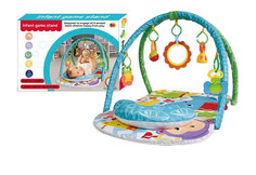 Развивающие коврики Развивающий коврик Without мягкий с погремушками и подушкой