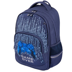 Школьные рюкзаки Brauberg Рюкзак Soft 2 отделения Game over 40х31х15 см