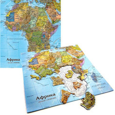 Пазлы Геоцентр Карта-пазл Африка