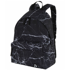 Школьные рюкзаки Brauberg Рюкзак универсальный сити-формат Black marble 41х32х14 см