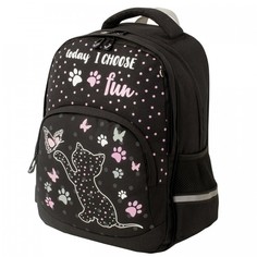 Школьные рюкзаки Brauberg Soft Рюкзак Joyful kitten светящийся