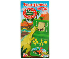 Электронные игрушки Играем вместе Электронная логическая игра динозавр