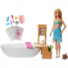Куклы и одежда для кукол Barbie Набор игровой Спа-салон