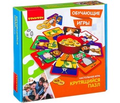 Настольные игры Bondibon Настольная игра Крутящийся пазл