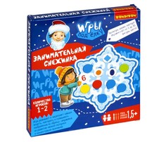 Настольные игры Bondibon Настольная игра Занимательная снежинка