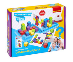 Настольные игры Bondibon Настольная развивающая игра Объёмная задача