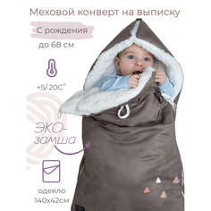 Конверты для новорожденных Inlovery Конверт на выписку для новорожденных Нордик