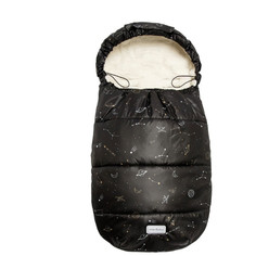 Конверты для новорожденных AmaroBaby Конверт зимний меховой Snowy Travel Космос 105 см