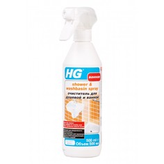 Бытовая химия HG Очиститель для душевой и ванной 0.5 л