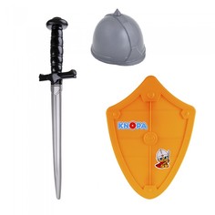 Игрушечное оружие Knopa Набор оружия Вояка (шлем, щит и меч) Кнопа