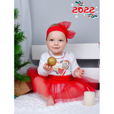 Комплекты детской одежды Leo Комплект боди, юбка и повязка Прянички 2018А-3