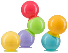 Игрушки для ванны Happy Baby Набор ПВХ-игрушек для ванной IQ-Bubbles