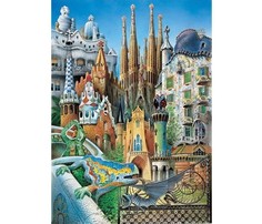 Пазлы Educa Пазл Коллаж миниатюра 1000 элементов