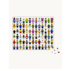Пазлы Lego Пазл Minifigure Puzzle 1000 элементов