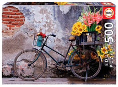Пазлы Educa Пазл Велосипед с цветами 500 деталей