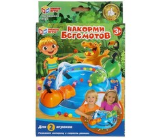 Настольные игры Умные игры Настольная игра Накорми бегемотов