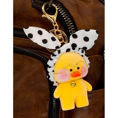 Игровые фигурки Lalafanfan Duck Брелок бант в горошек 8 см