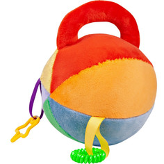 Развивающие игрушки Развивающая игрушка Evotoys Мягкий бизиборд мячик Мультицвет Мини