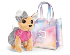 Мягкие игрушки Мягкая игрушка Chi-Chi Love Плюшевая собачка в прозрачной сумочке 20 см