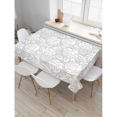 Товары для праздника JoyArty Скатерть на кухонный стол Розы цветут 145x120 см