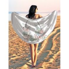 Туризм JoyArty Парео и Пляжный коврик Прекрасная леди весны 150 см