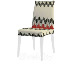 Аксессуары для мебели JoyArty Декоративный чехол на стул Вселенная зигзагов со спинкой велюровый