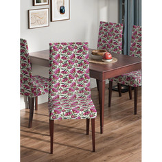 Аксессуары для мебели JoyArty Декоративный чехол на стул со спинкой Цвет фуксий