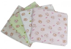 Пеленки Пеленка Чудо-чадо для новорожденных фланелевая Дочке Совушки 4 шт.