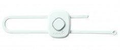 Блокирующие устройства Safety 1st Пластиковый блокиратор открывания распашных дверей шкафа с кнопкой