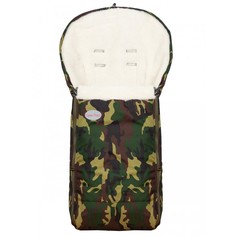 Конверты для новорожденных Чудо-чадо Конверт в коляску меховой Frost Камуфляж